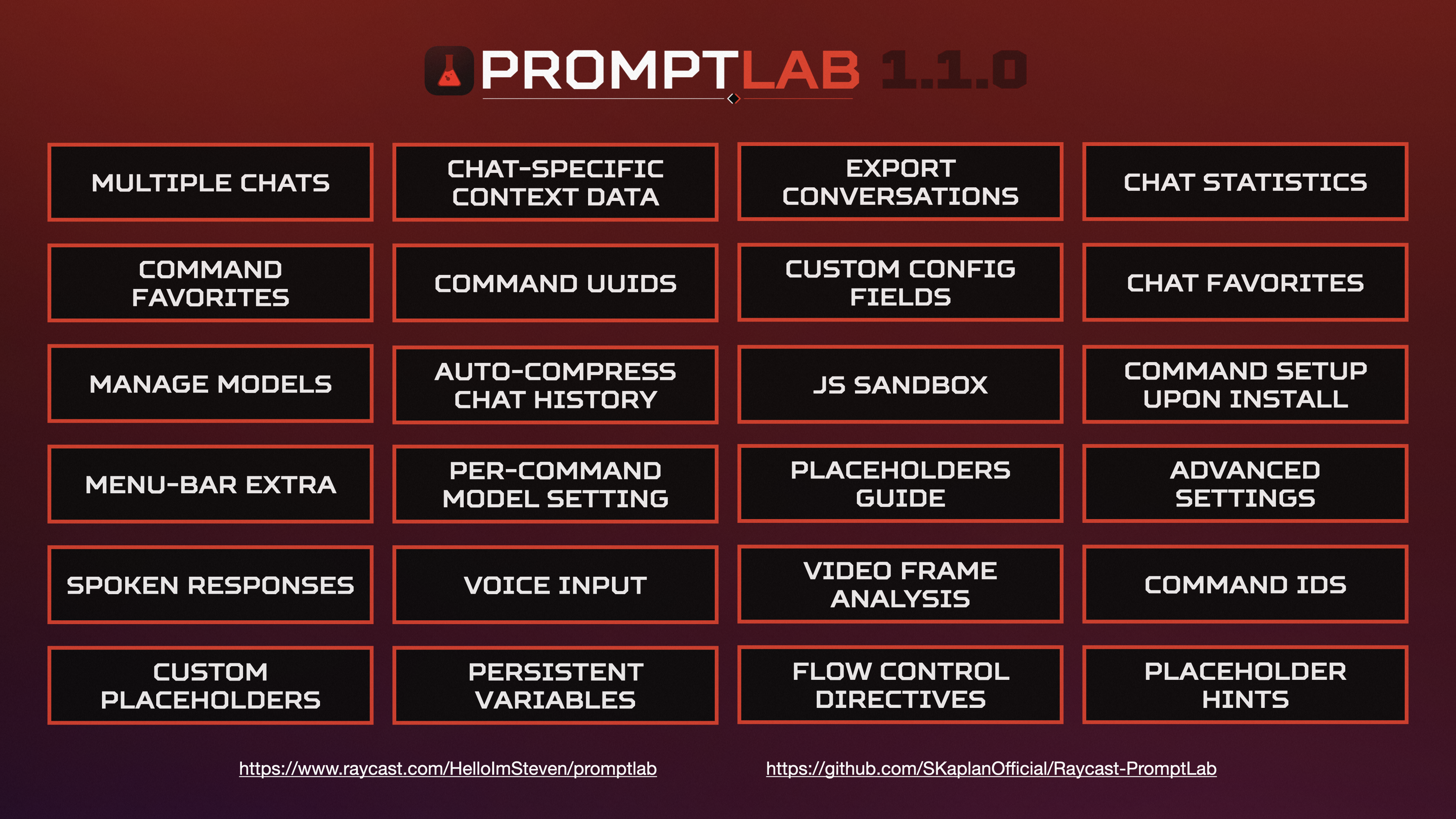 PromptLab 1.1.0 Release Features